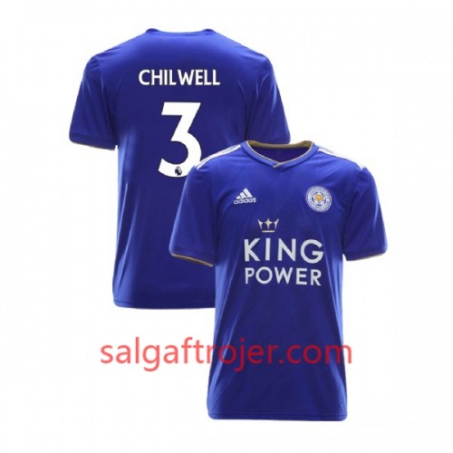 Leicester City Fodboldtrøjer Ben Chilwell 3 Hjemmebanesæt 2018/19 Kort ærmer Leicester City Fodboldtrøjer Ben Chilwell 3 Hjemmebanesæt 2018/19 Kort ærmer